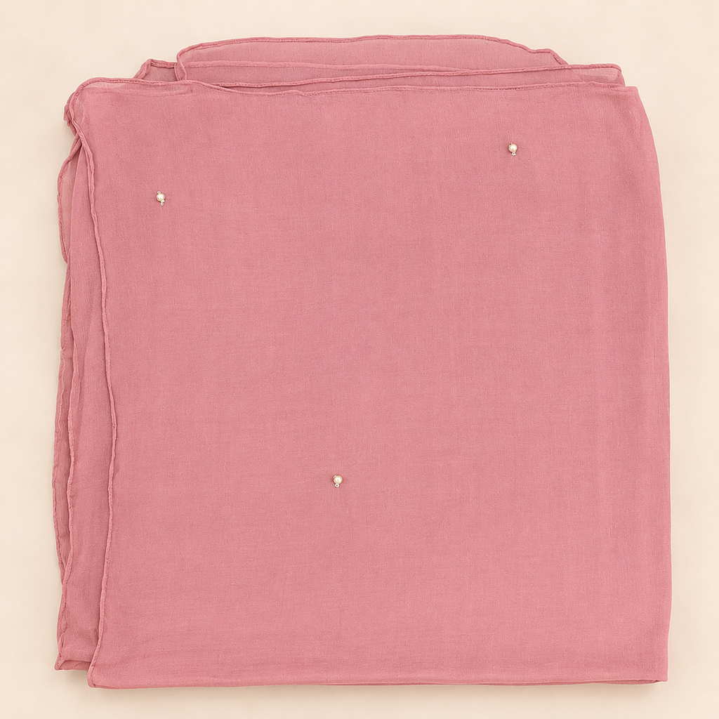 Onion Pink Ornate Embellished Salwar Suit with Palazzo &amp; Dupata