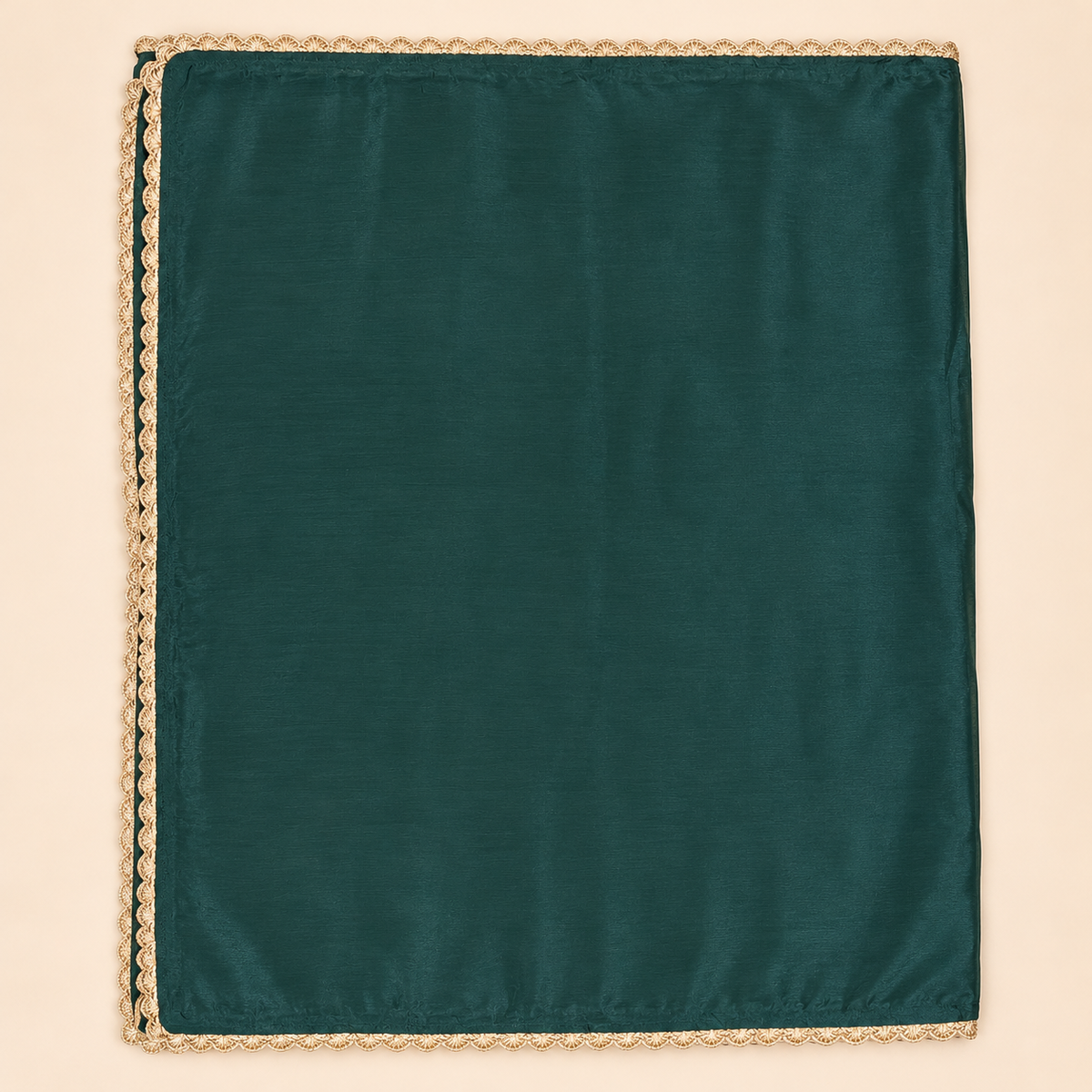 Emerald Green Shimmer Embellished Salwar Set with Dupatta